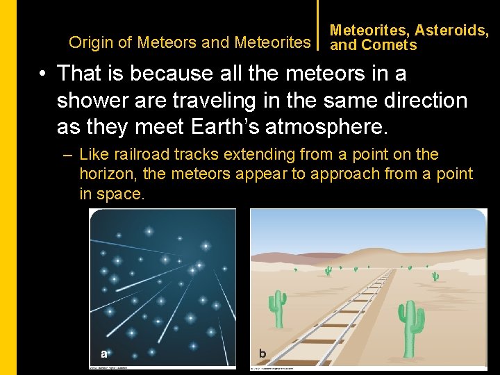 CHAPTER 1 Origin of Meteors and Meteorites, Asteroids, and Comets • That is because