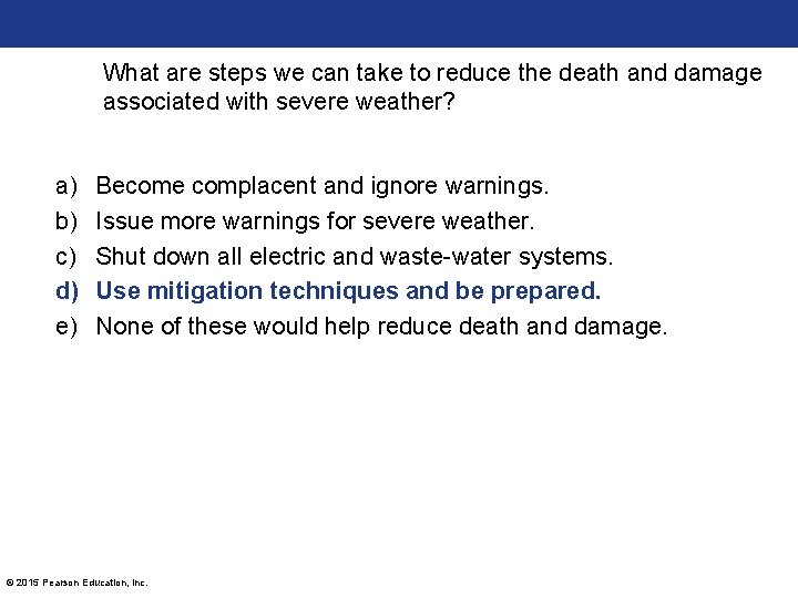 What are steps we can take to reduce the death and damage associated with