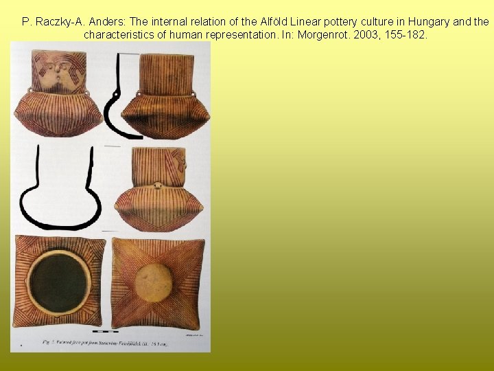 P. Raczky-A. Anders: The internal relation of the Alföld Linear pottery culture in Hungary