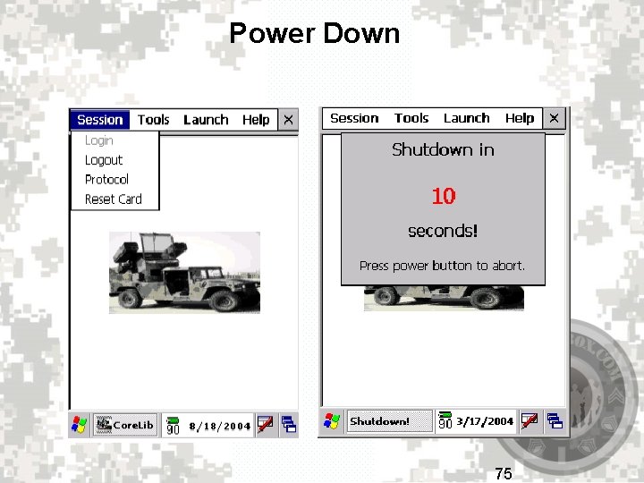 Power Down 75 