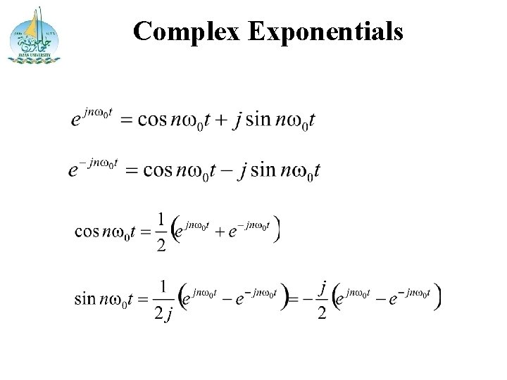 Complex Exponentials 