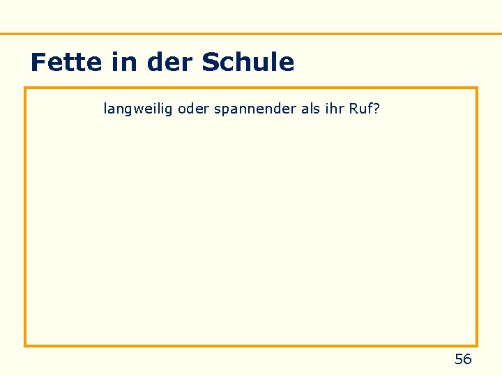 00 Raffination Untersuchung Biodiesel Einführung Eigenschaften Verseifung Fette in der Schule langweilig oder spannender