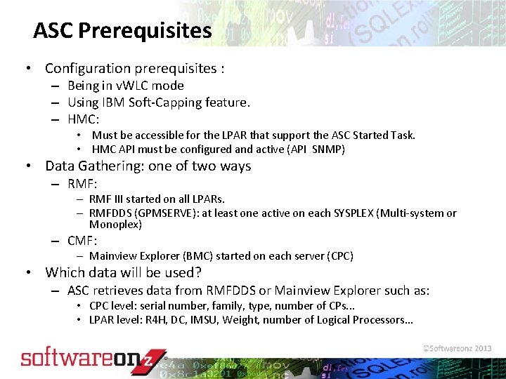 ASC Prerequisites • Configuration prerequisites : – Being in v. WLC mode – Using