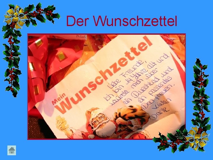 Der Wunschzettel 