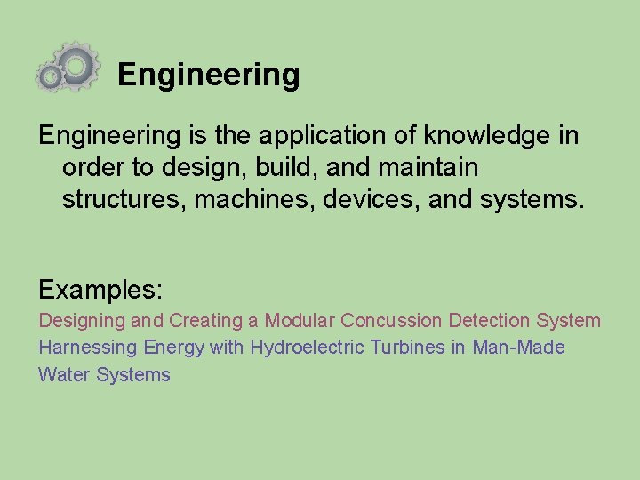 Engineering is the application of knowledge in order to design, build, and maintain structures, Engineering is the application of knowledge in order to design, build, and maintain structures,
