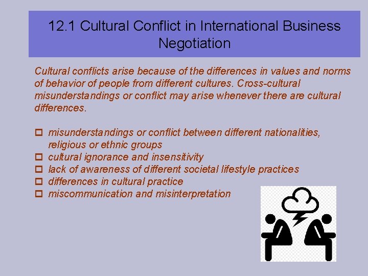 global cultural conflict essay