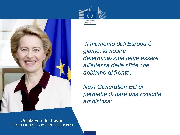 “Il momento dell'Europa è giunto: la nostra determinazione deve essere all'altezza delle sfide che “Il momento dell'Europa è giunto: la nostra determinazione deve essere all'altezza delle sfide che