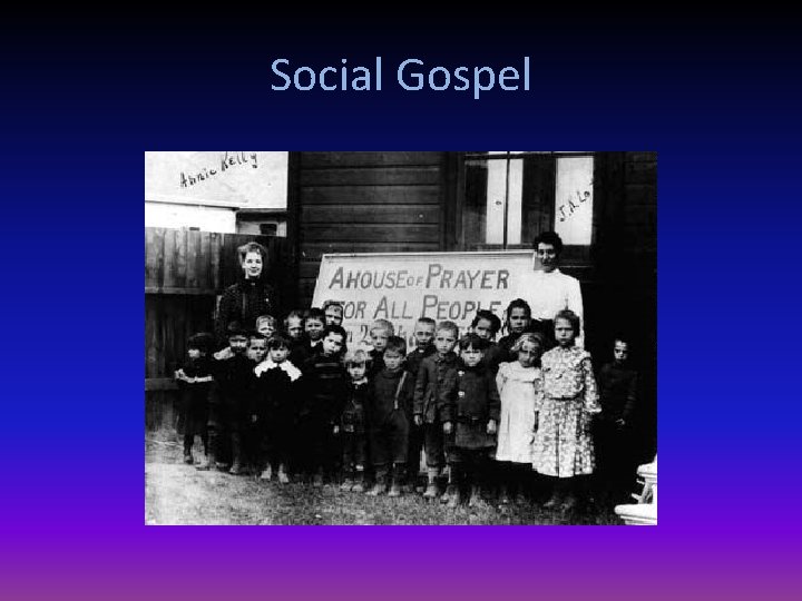 Social Gospel 