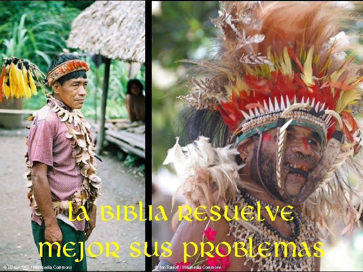 La Biblia resuelve mejor sus problemas © BDean 1963 / Wikimedia Commons © Jon