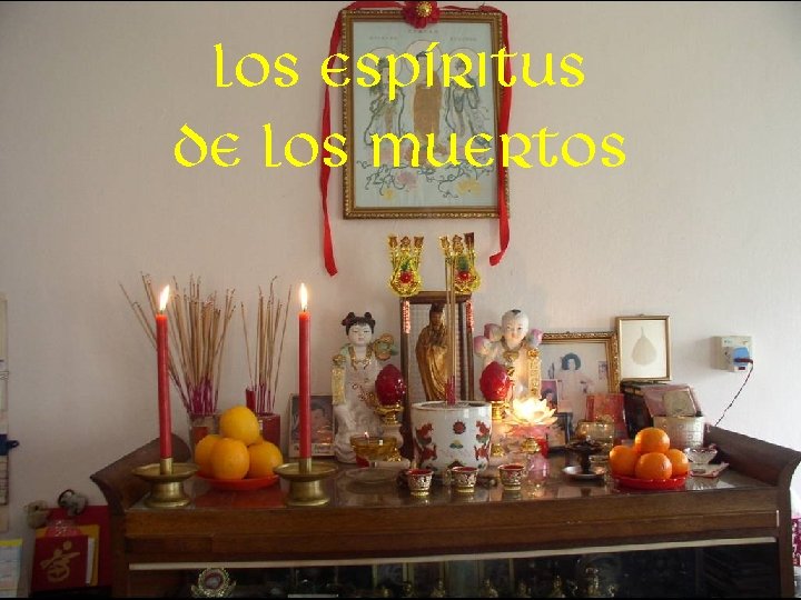 Los espíritus De los muertos 