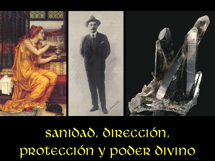 Sanidad, dirección, protección y poder divino 