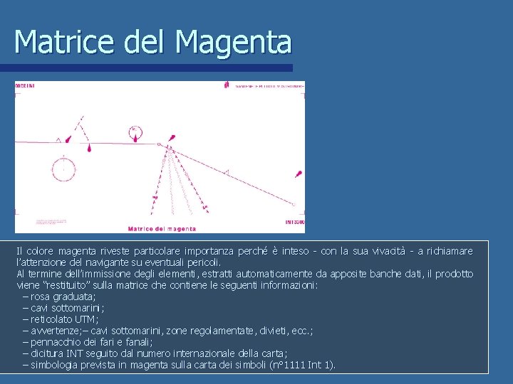 Matrice del Magenta Il colore magenta riveste particolare importanza perché è inteso - con