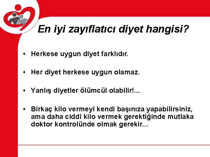 En iyi zayıflatıcı diyet hangisi? • Herkese uygun diyet farklıdır. • Her diyet herkese En iyi zayıflatıcı diyet hangisi? • Herkese uygun diyet farklıdır. • Her diyet herkese