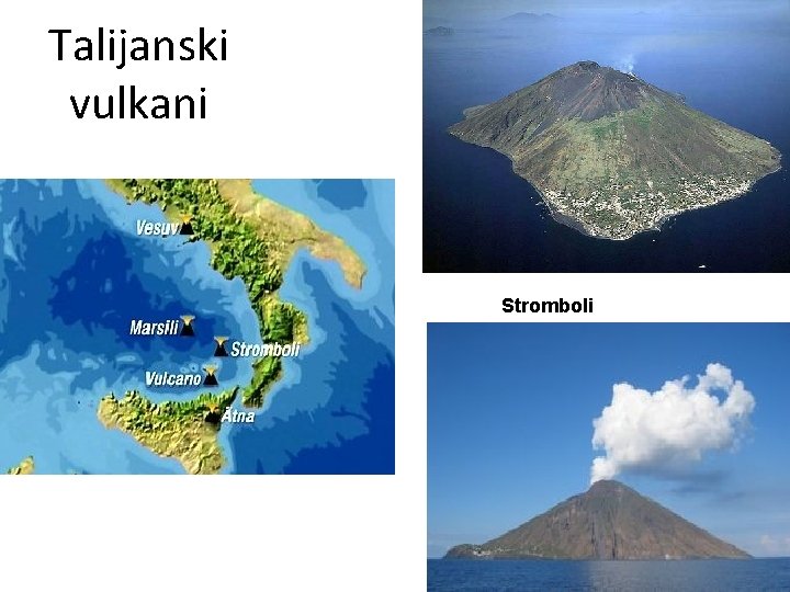 Talijanski vulkani Stromboli 