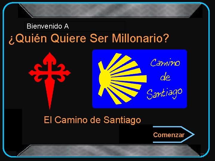 Bienvenido A ¿Quién Quiere Ser Millonario? El Camino de Santiago Comenzar 