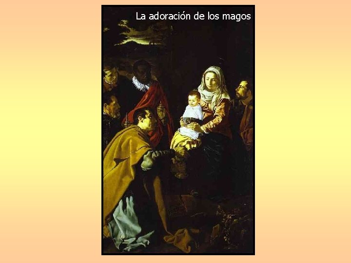 La adoración de los magos 