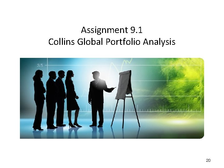 Assignment 9. 1 Collins Global Portfolio Analysis 20 Assignment 9. 1 Collins Global Portfolio Analysis 20