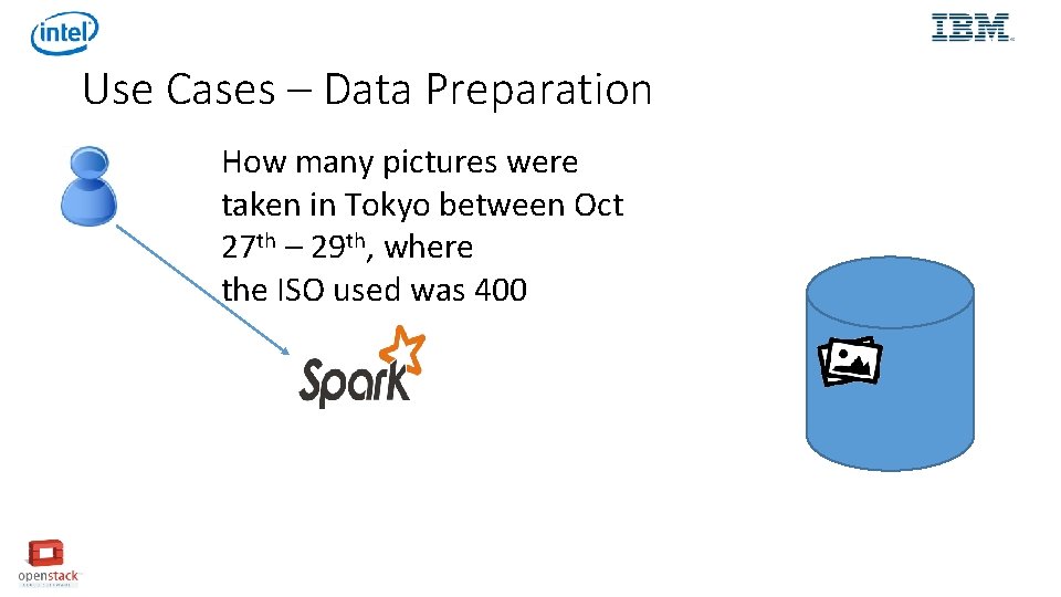 Use Cases – Data Preparation How many pictures were taken in Tokyo between Oct