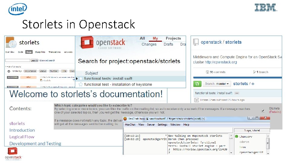 Storlets in Openstack 