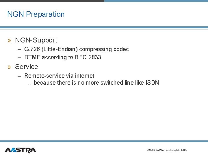 NGN Preparation » NGN-Support – G. 726 (Little-Endian) compressing codec – DTMF according to NGN Preparation » NGN-Support – G. 726 (Little-Endian) compressing codec – DTMF according to