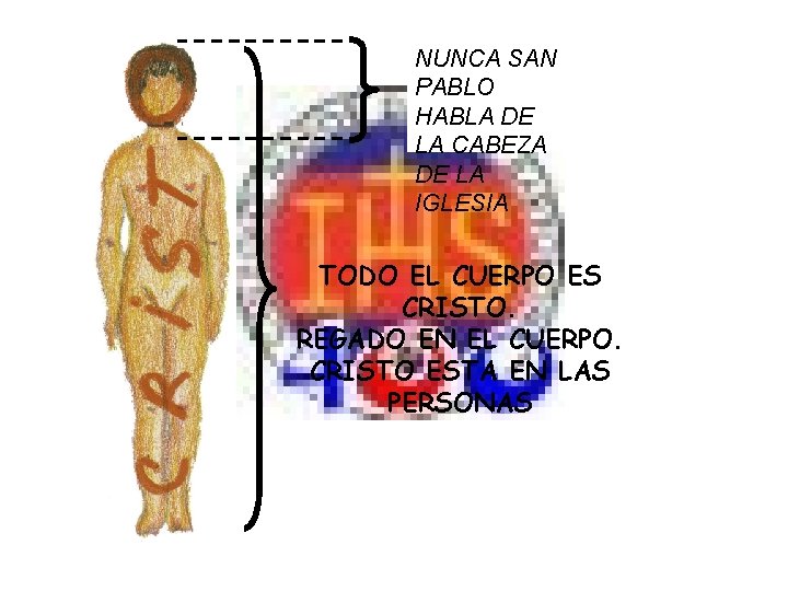 NUNCA SAN PABLO HABLA DE LA CABEZA DE LA IGLESIA TODO EL CUERPO ES NUNCA SAN PABLO HABLA DE LA CABEZA DE LA IGLESIA TODO EL CUERPO ES