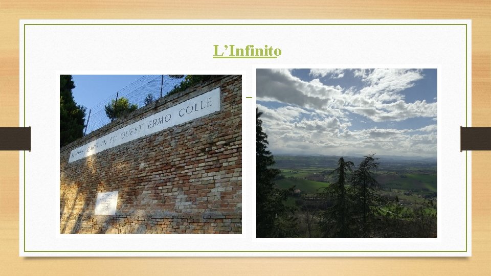 Giacomo Leopardi E il naufragar m dolce in