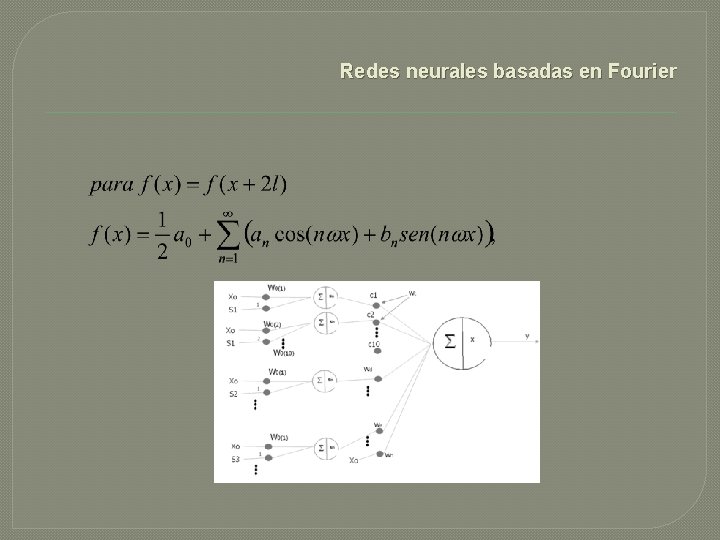 Redes neurales basadas en Fourier 