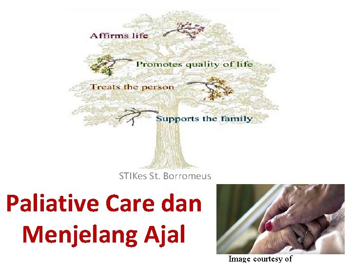 STIKes St. Borromeus Paliative Care dan Menjelang Ajal Image courtesy of 