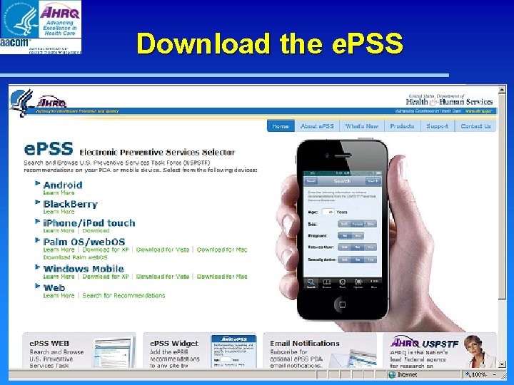 Download the e. PSS Download the e. PSS