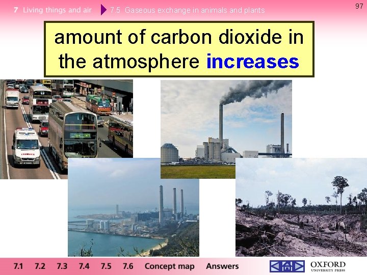 7. 5 Gaseous exchange in animals and plants amount of carbon dioxide in the 7. 5 Gaseous exchange in animals and plants amount of carbon dioxide in the