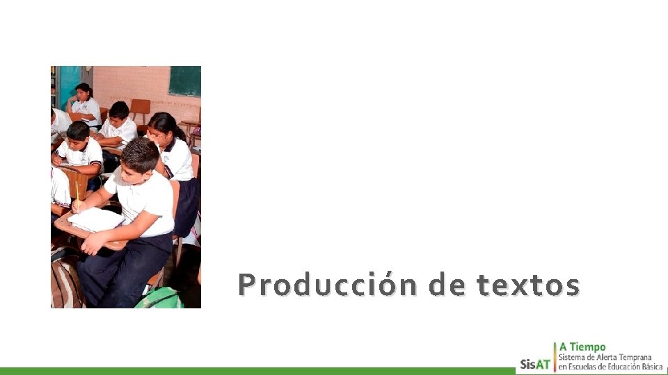 Producción de textos 