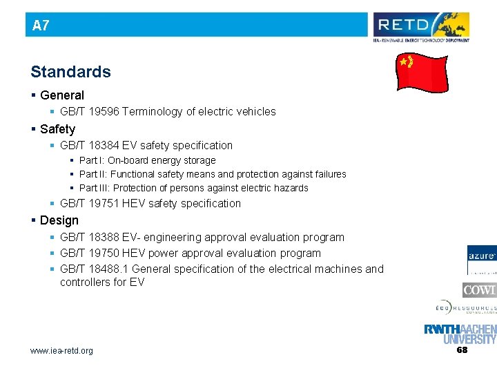 A 7 Standards § General § GB/T 19596 Terminology of electric vehicles § Safety