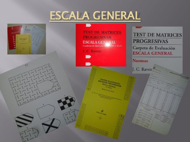 ESCALA GENERAL 