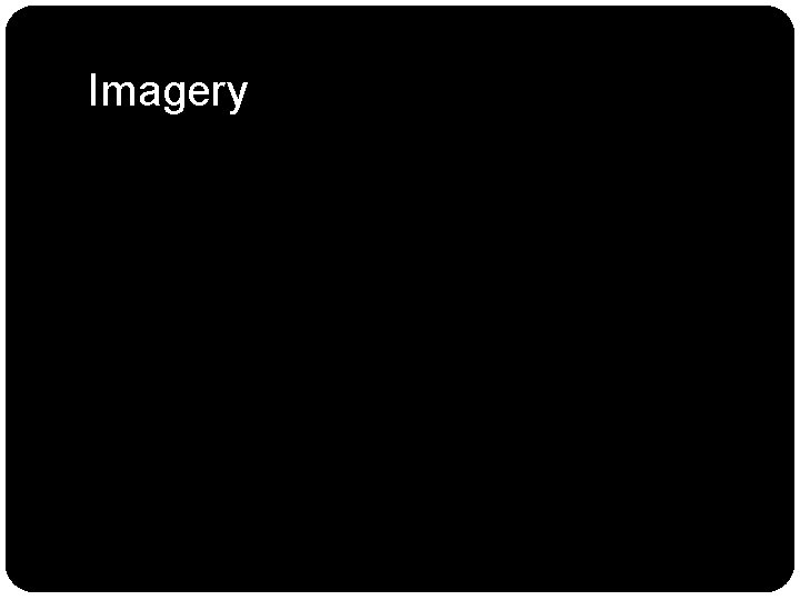 Imagery Imagery