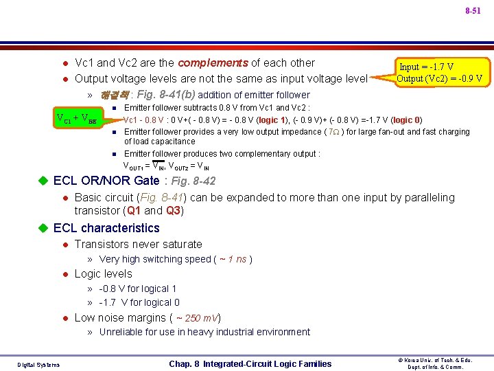 8 -51 l l Vc 1 and Vc 2 are the complements of each