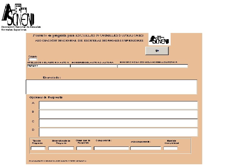 Asociación Nacional de Escuelas Normales Superiores access 