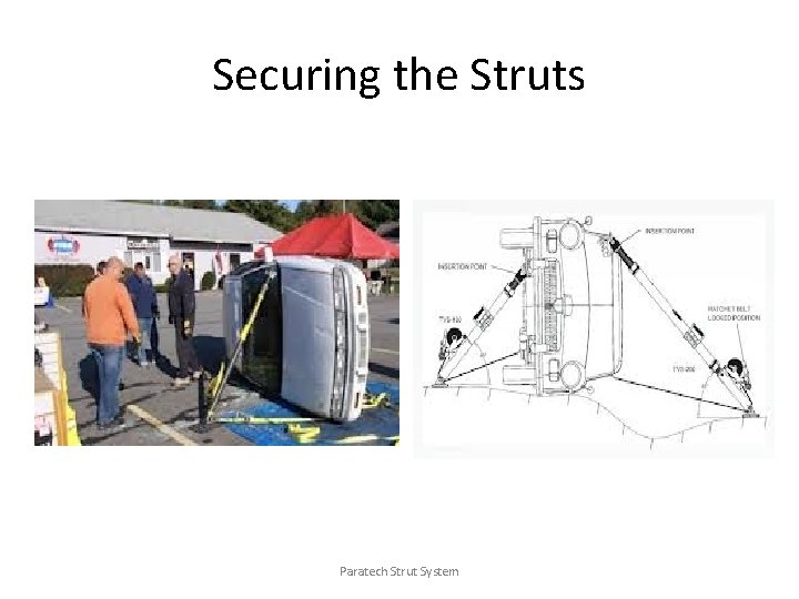 Securing the Struts Paratech Strut System 