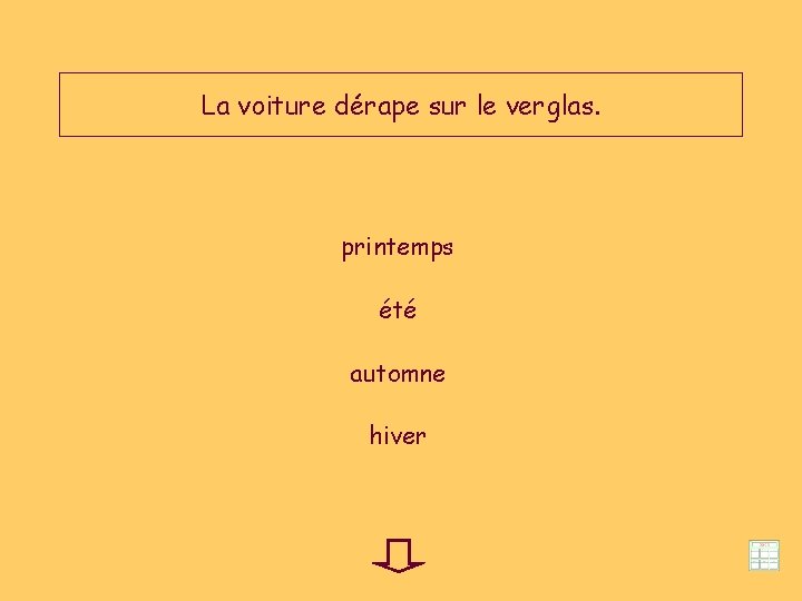 La voiture dérape sur le verglas. printemps été automne hiver 