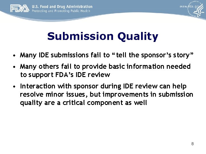 Submission Quality • Many IDE submissions fail to “tell the sponsor’s story” • Many