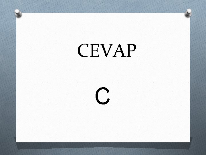 CEVAP C 