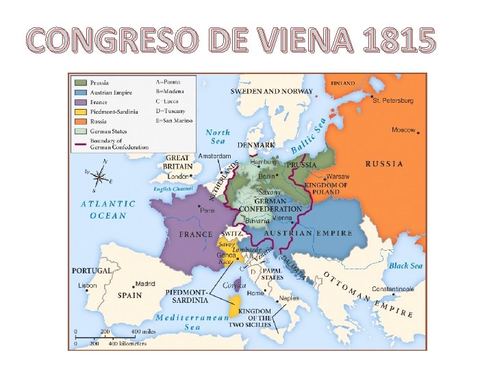 CONGRESO DE VIENA 1815 