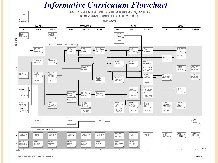 Informative Curriculum Flowchart 