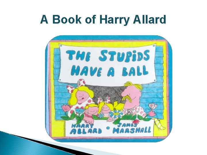 A Book of Harry Allard 