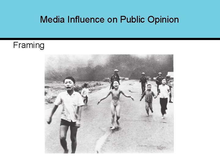 Media Influence on Public Opinion Framing 