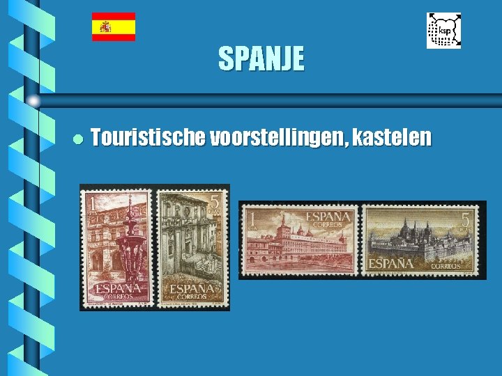 SPANJE l Touristische voorstellingen, kastelen 