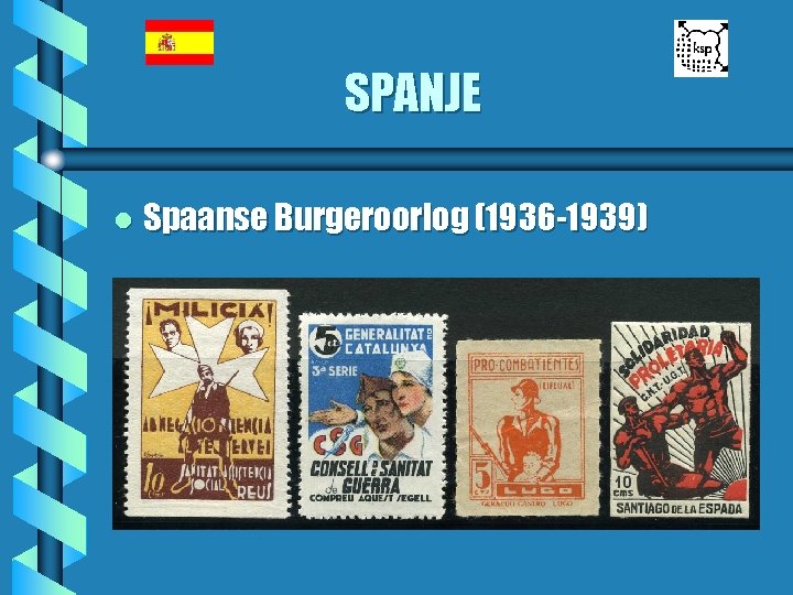 SPANJE l Spaanse Burgeroorlog (1936 -1939) 