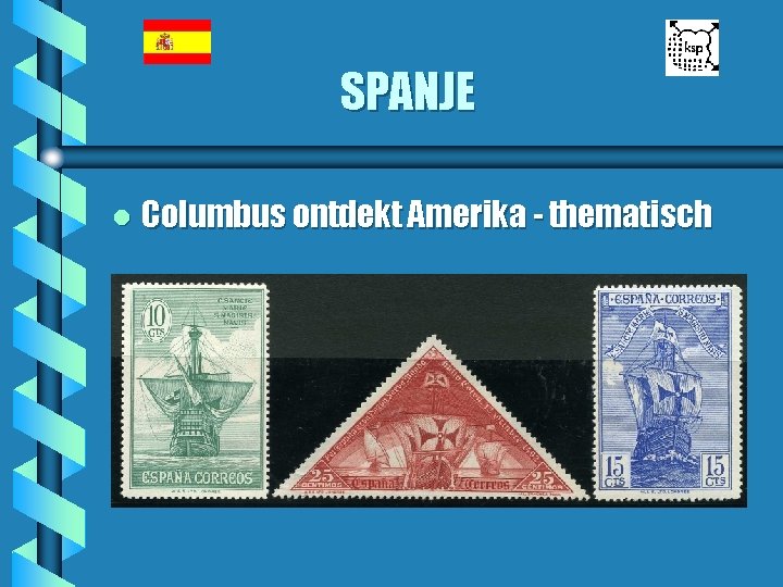 SPANJE l Columbus ontdekt Amerika - thematisch 