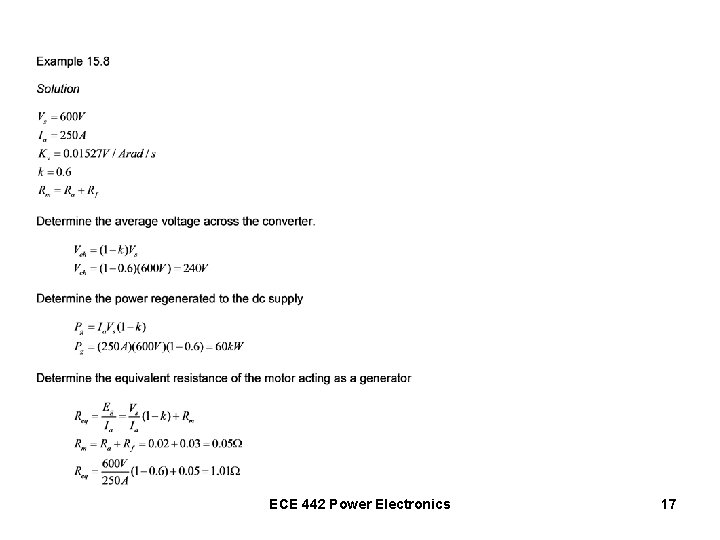 ECE 442 Power Electronics 17 