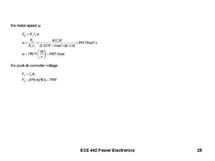 ECE 442 Power Electronics 25 