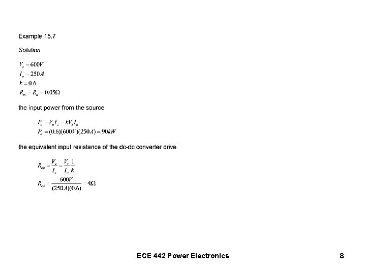 ECE 442 Power Electronics 8 